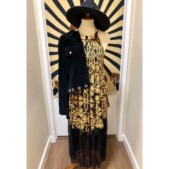 Free People Mandala Moon Tunic Dress Medium - Picture 5 of 16